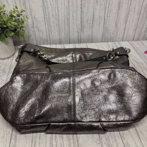 Coach Brooke Hobo Metallic Bag - Picture 7 of 11